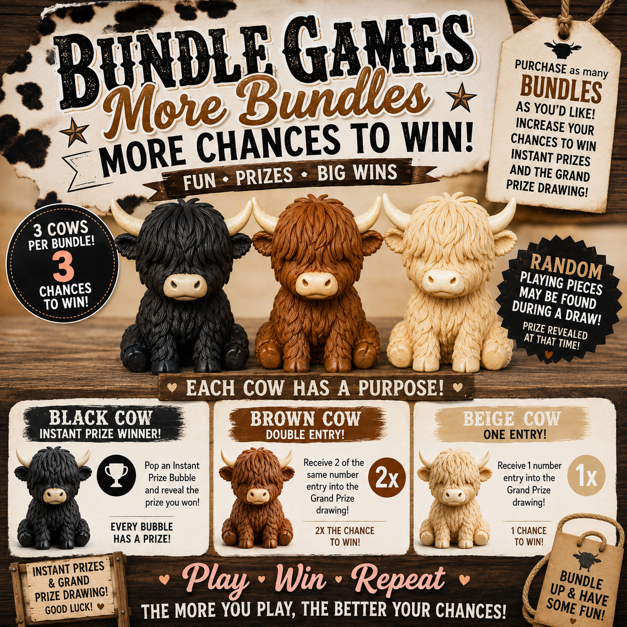 Mystery and suprise games or bundles