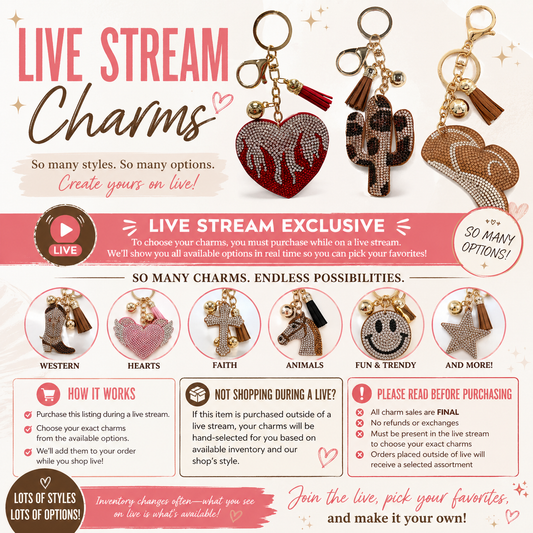 Live Stream Charm Bar Listing