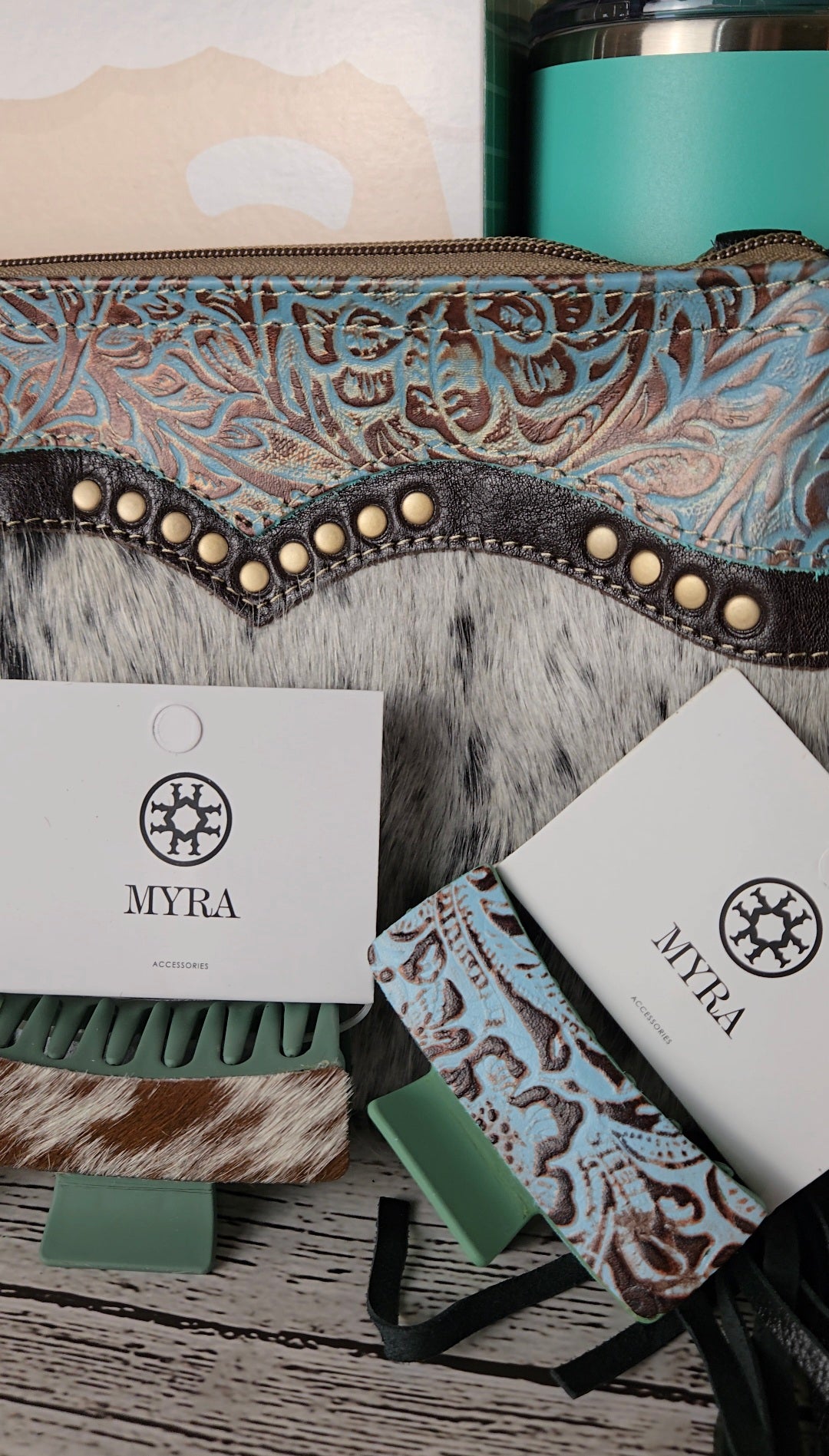 Western Mystery Bundle Box- Western Handbag, Tumbler, Tshirt, and Accessory